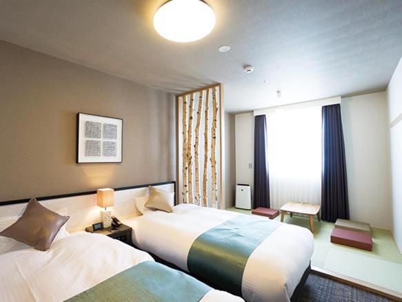 Hotel La'Gent Plaza Hakodate Hokuto Exteriör bild